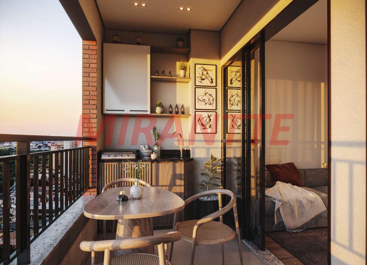 Apartamento de 58.24m² com 2 quartos em Chora Menino