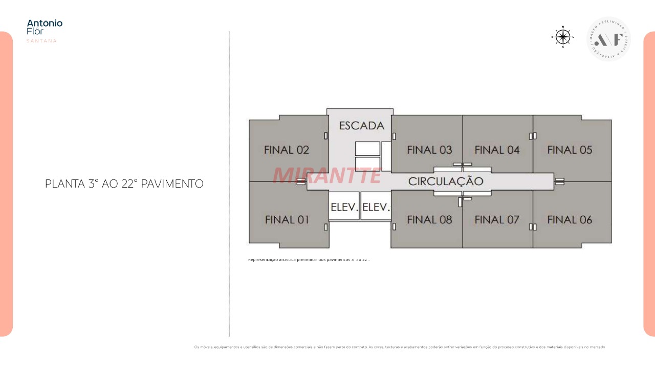Apartamento de 60.52m² com 2 quartos em Vila Firmiano Pinto