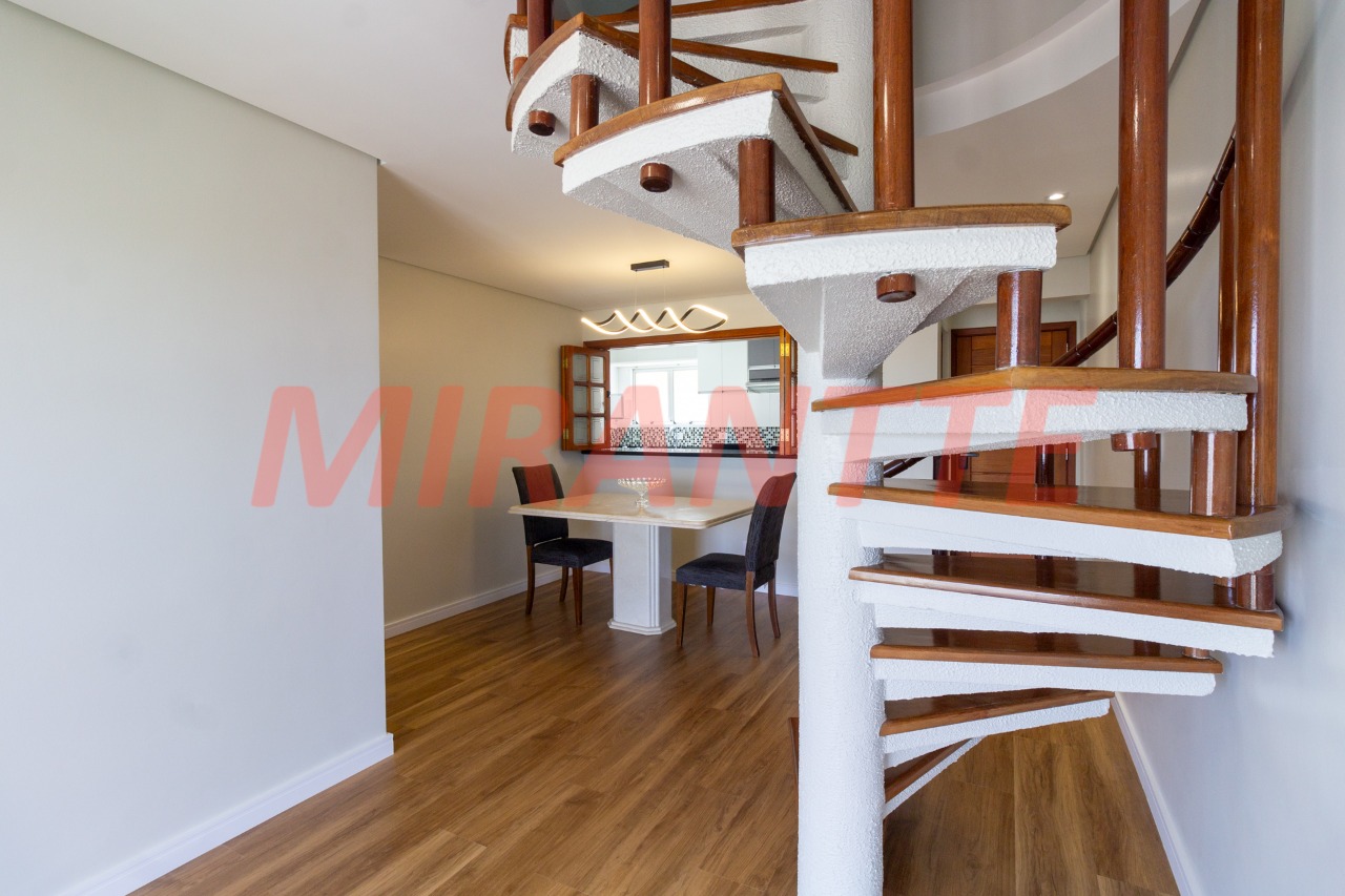 Cobertura de 182m² com 3 quartos em Mandaqui