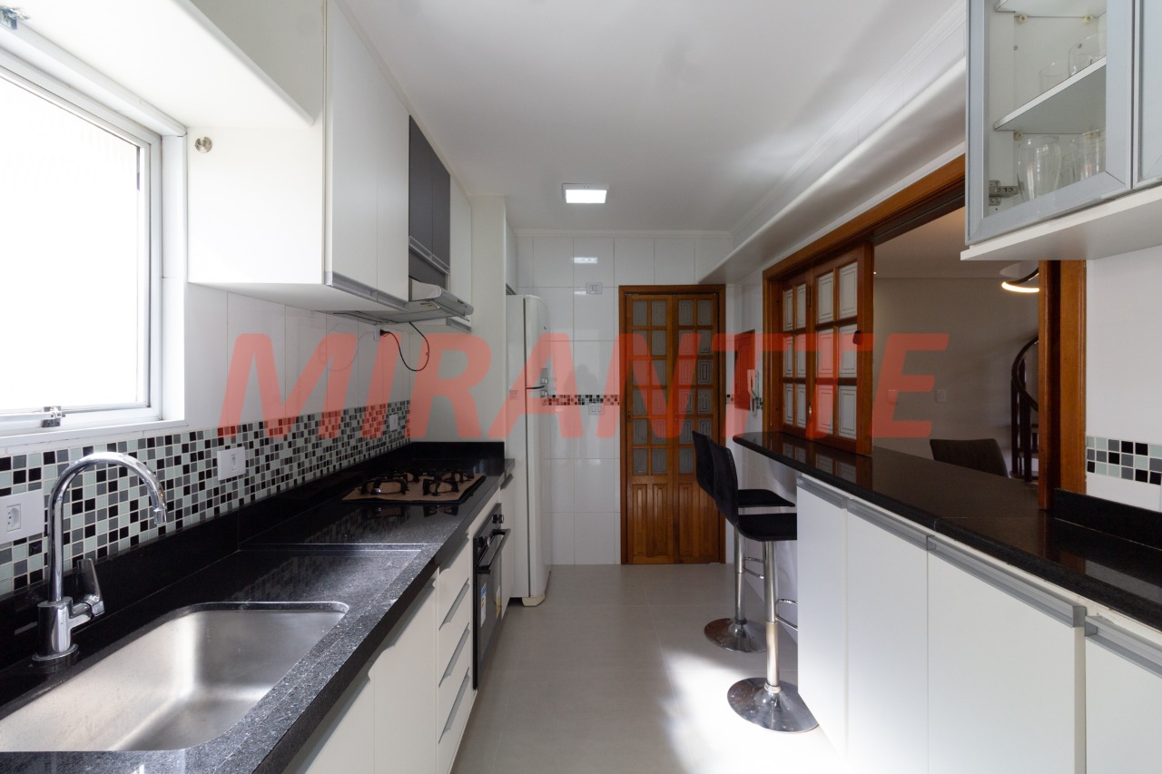 Cobertura de 182m² com 3 quartos em Mandaqui
