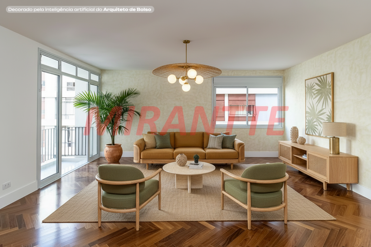 Apartamento de 176m² com 3 quartos em Higienópolis