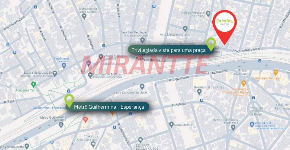 Apartamento de 41.95m² com 2 quartos em Vila Ré