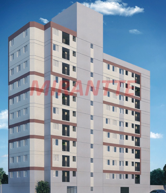 Apartamento de 41.95m² com 2 quartos em Vila Ré