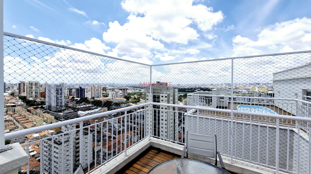 Cobertura de 164m² com 3 quartos em Santana