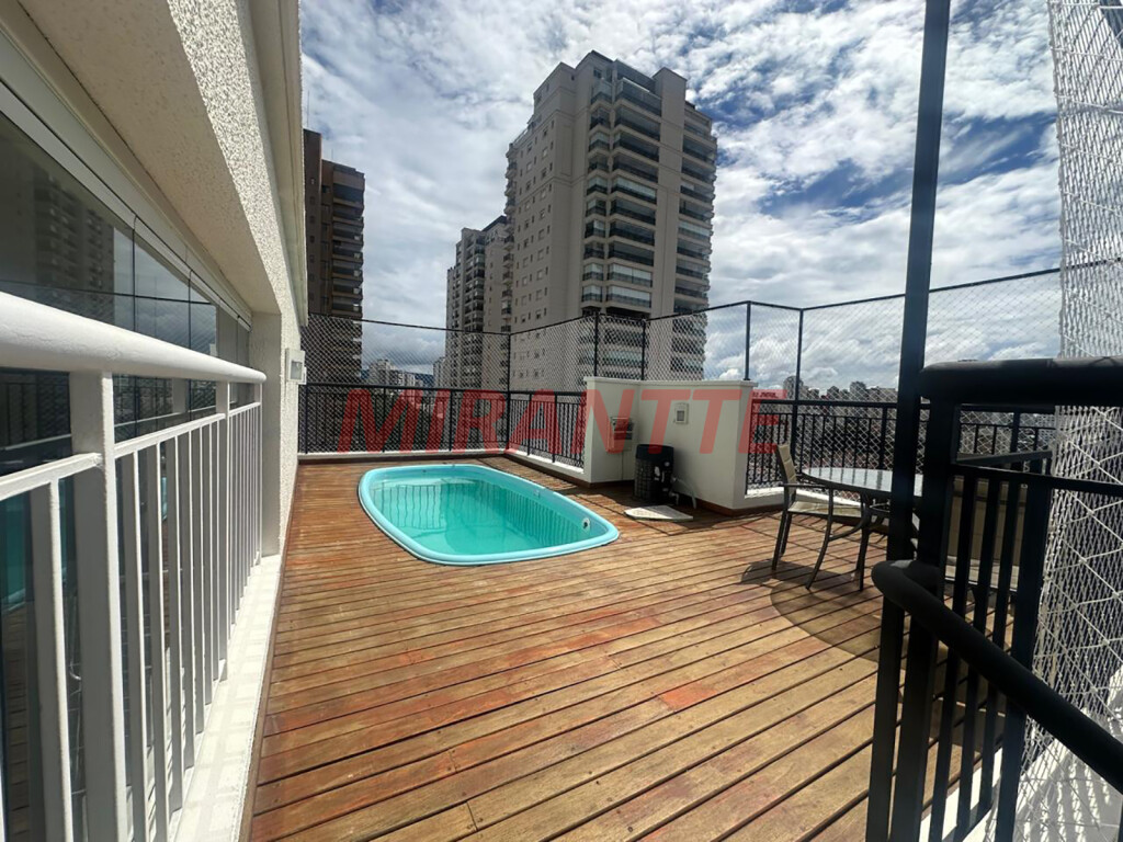 Cobertura de 164m² com 3 quartos em Santana