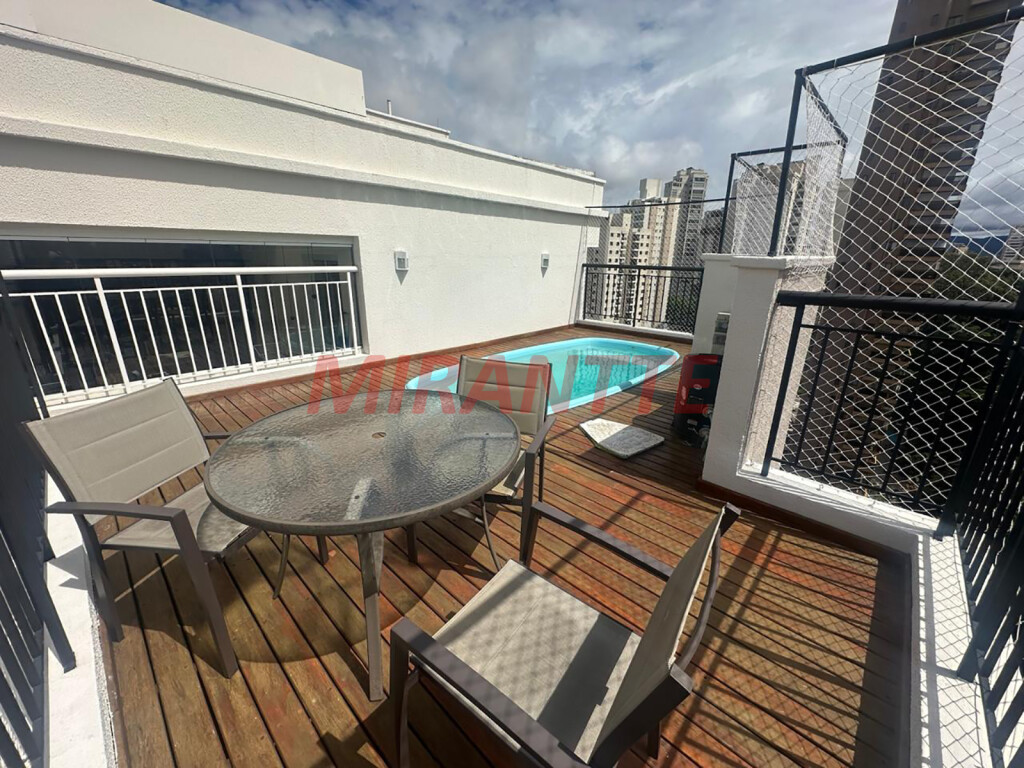 Cobertura de 164m² com 3 quartos em Santana