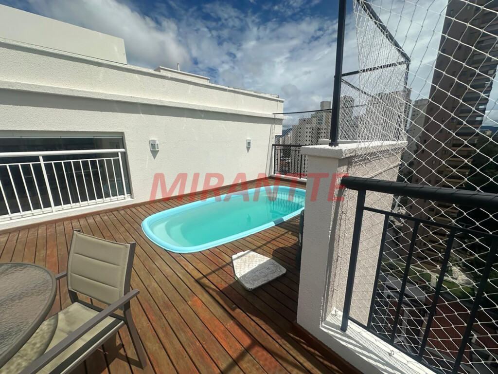 Cobertura de 164m² com 3 quartos em Santana