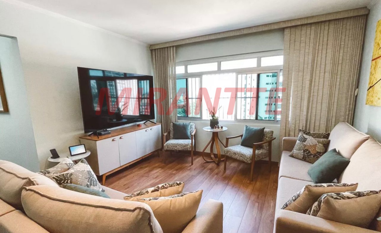 Apartamento de 124m² com 3 quartos em Santana