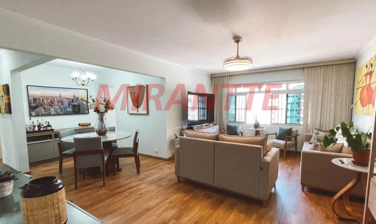 Apartamento de 124m² com 3 quartos em Santana
