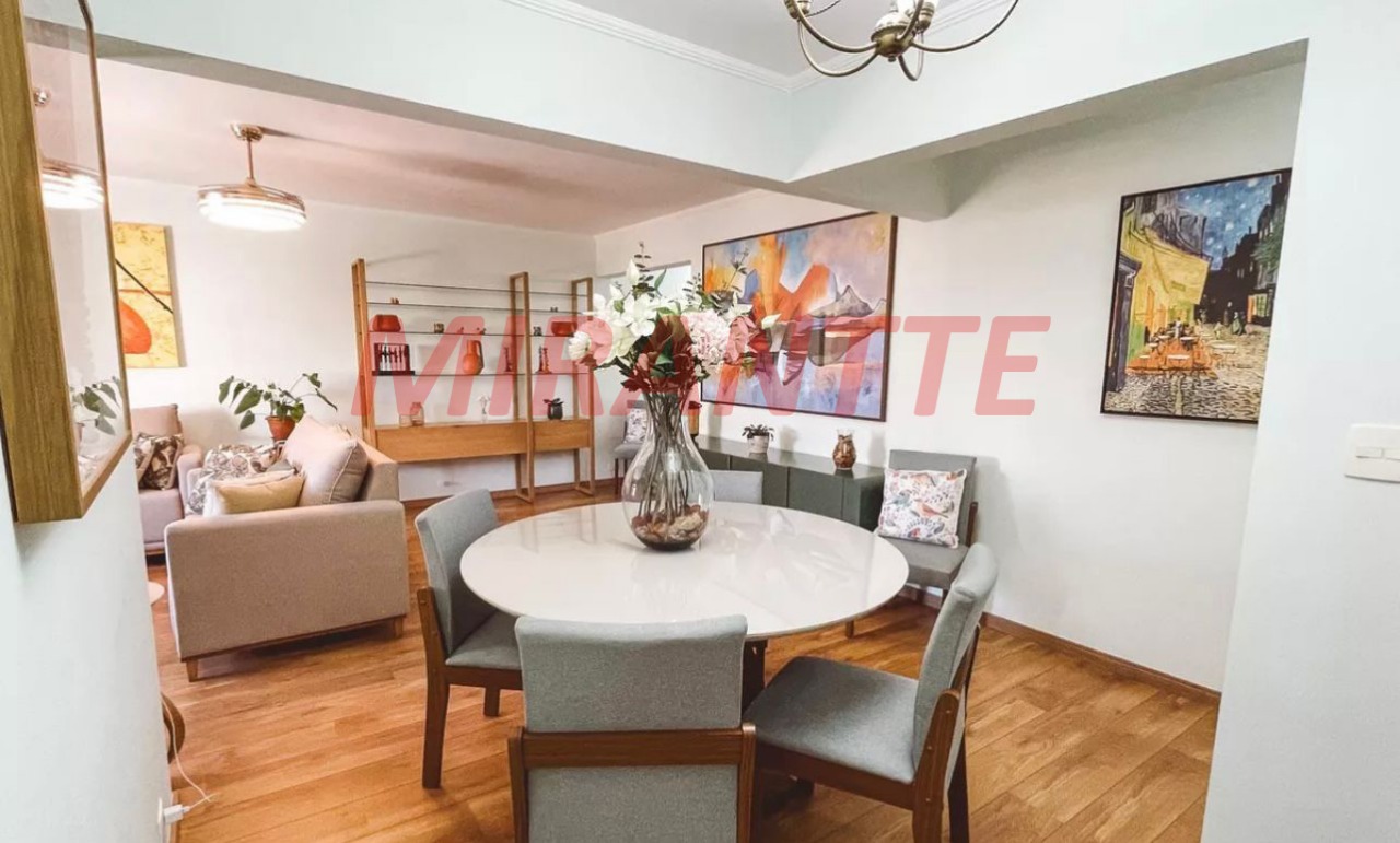 Apartamento de 124m² com 3 quartos em Santana