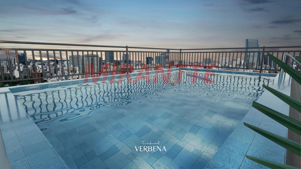 Apartamento de 35.46m² com 2 quartos em Vila Mazzei