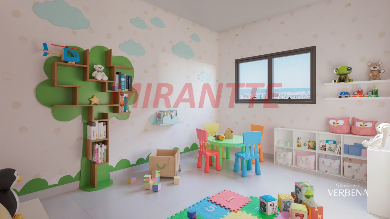 Apartamento de 35.46m² com 2 quartos em Vila Mazzei
