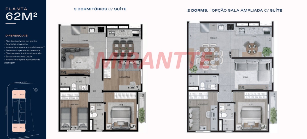 Apartamento de 27.96m² com 1 quartos em Jardim São Paulo(Zona Norte)