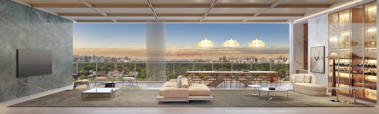 Cobertura de 500m² com 4 quartos em Ibirapuera
