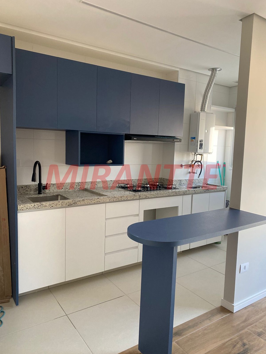 Apartamento de 49m² com 2 quartos em Vila Mazzei