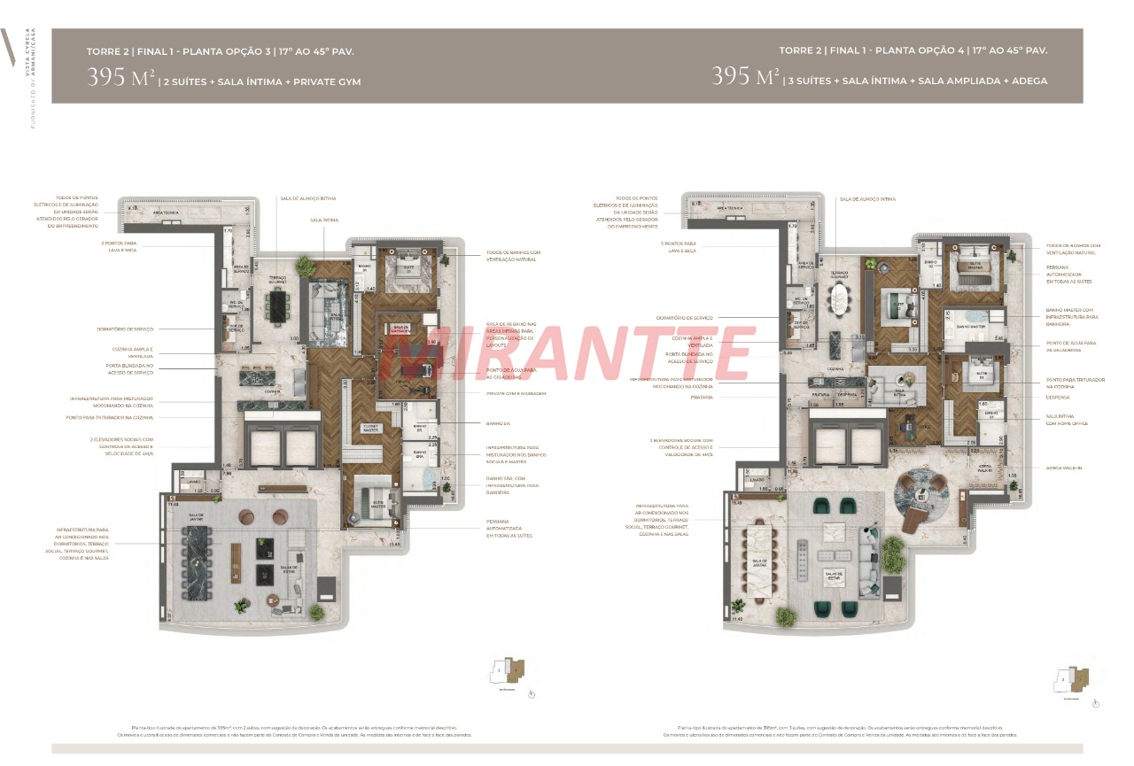 Apartamento de 348m² com 4 quartos em Jardim Guedala