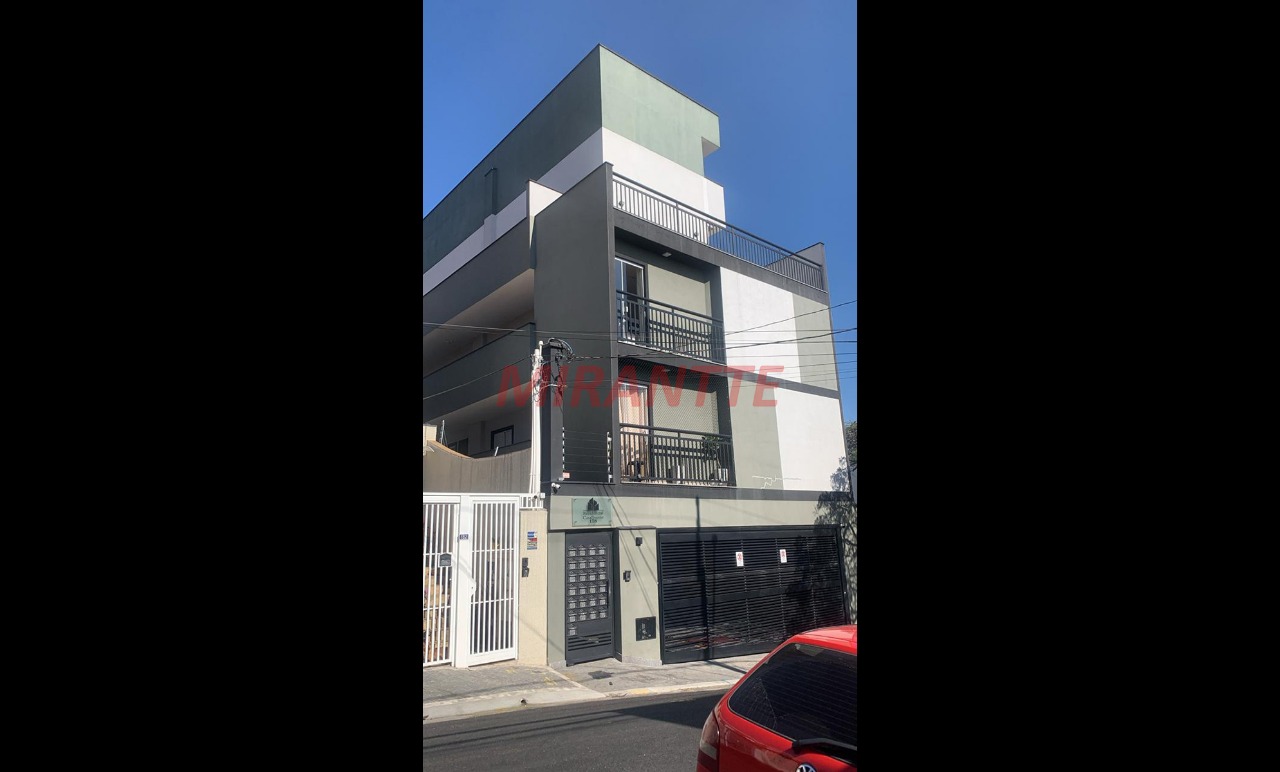 Apartamento de 39m² com 2 quartos em Vila Mazzei