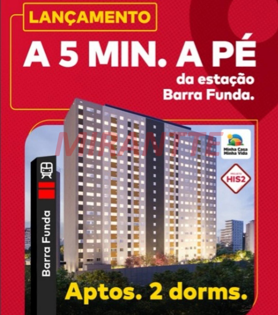 Apartamento de 35.79m² com 2 quartos em Várzea da Barra Funda