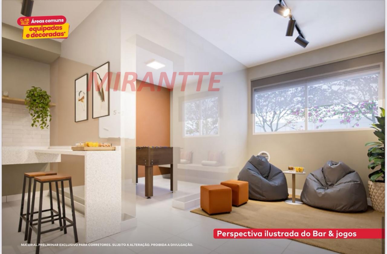 Apartamento de 35.79m² com 2 quartos em Várzea da Barra Funda