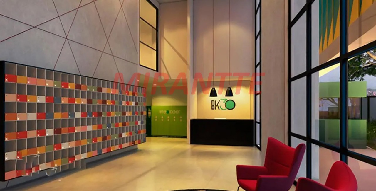 Apartamento de 51m² com 2 quartos em Santana