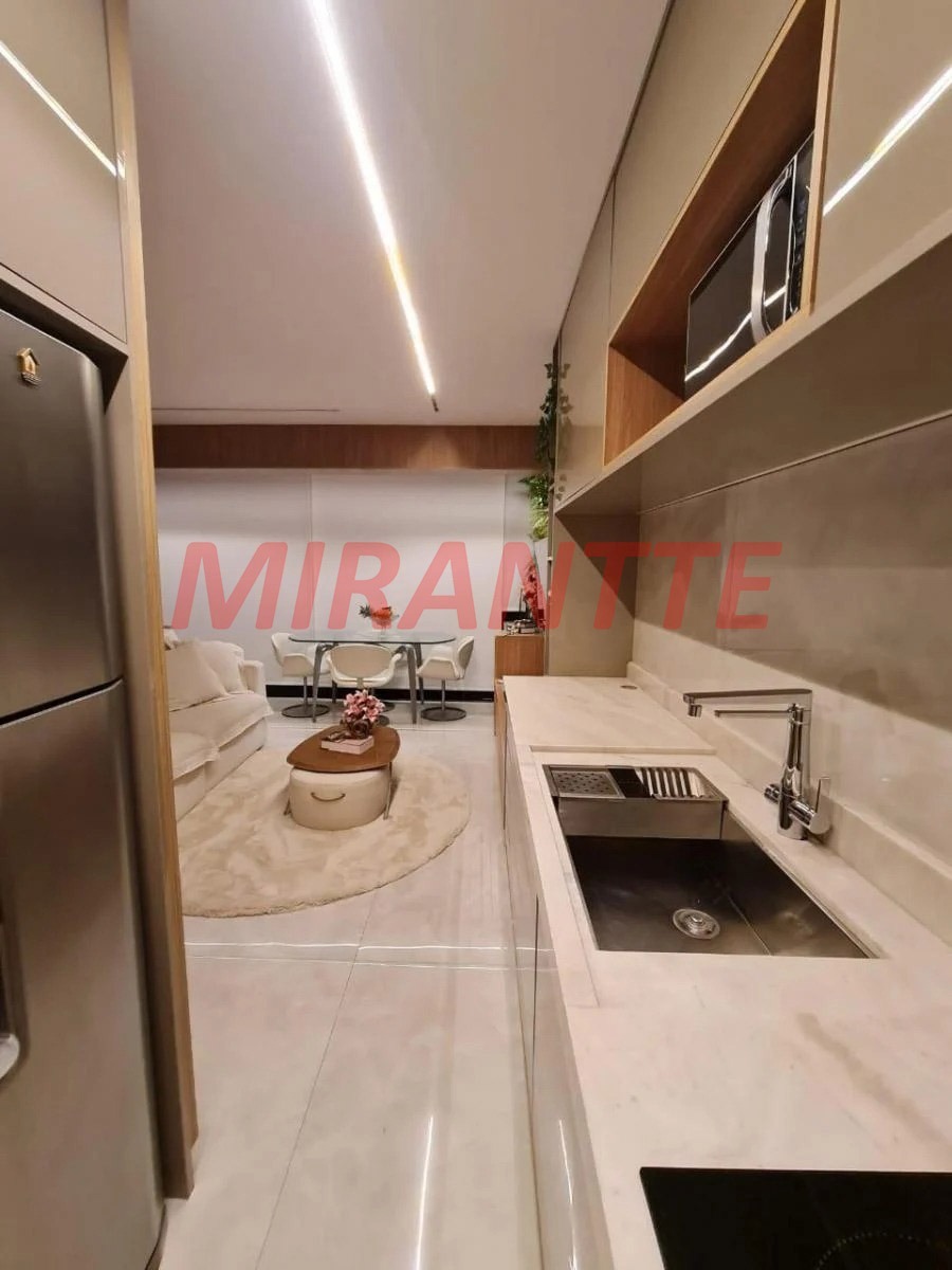 Apartamento de 51m² com 2 quartos em Santana