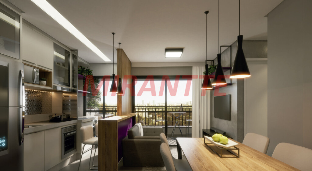 Apartamento de 46m² com 2 quartos em Água Fria
