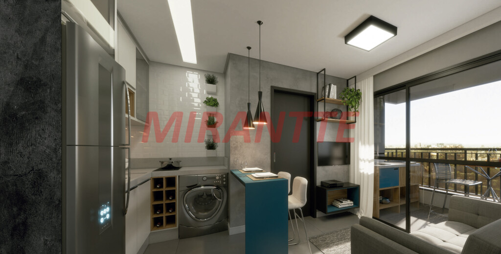 Apartamento de 46m² com 2 quartos em Água Fria