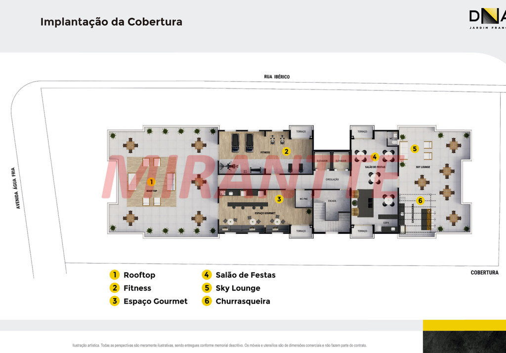 Apartamento de 46m² com 2 quartos em Água Fria