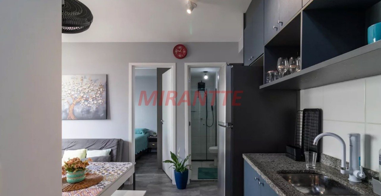 Apartamento de 39m² com 2 quartos em Barra Funda