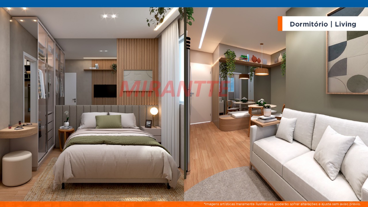 Apartamento de 25.57m² com 1 quartos em Itaberaba
