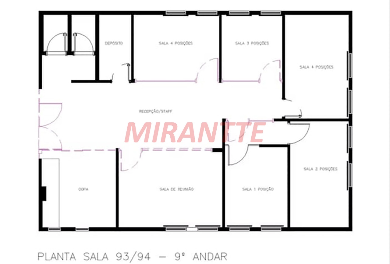 Comercial de 120m² em Pinheiros