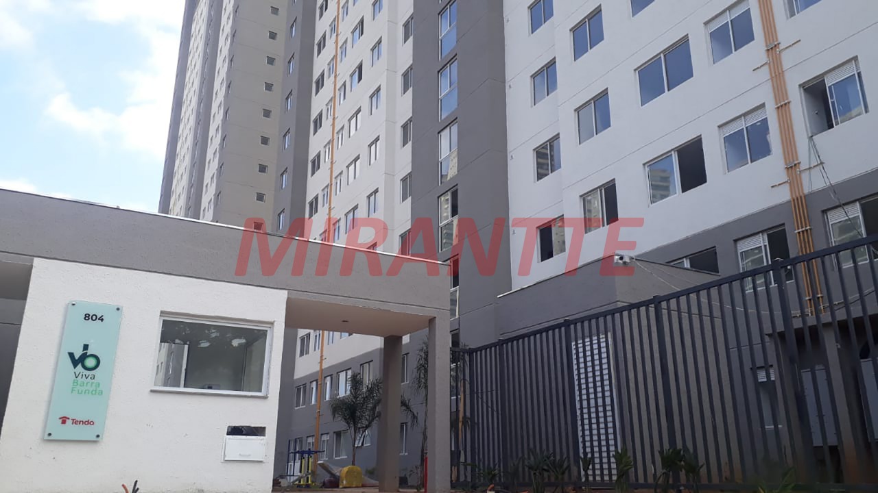 Apartamento de 44m² com 2 quartos em Barra Funda