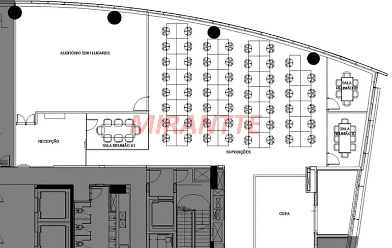 Conjunto comercial de 399.55m² em Parque Industrial Tomas Edson
