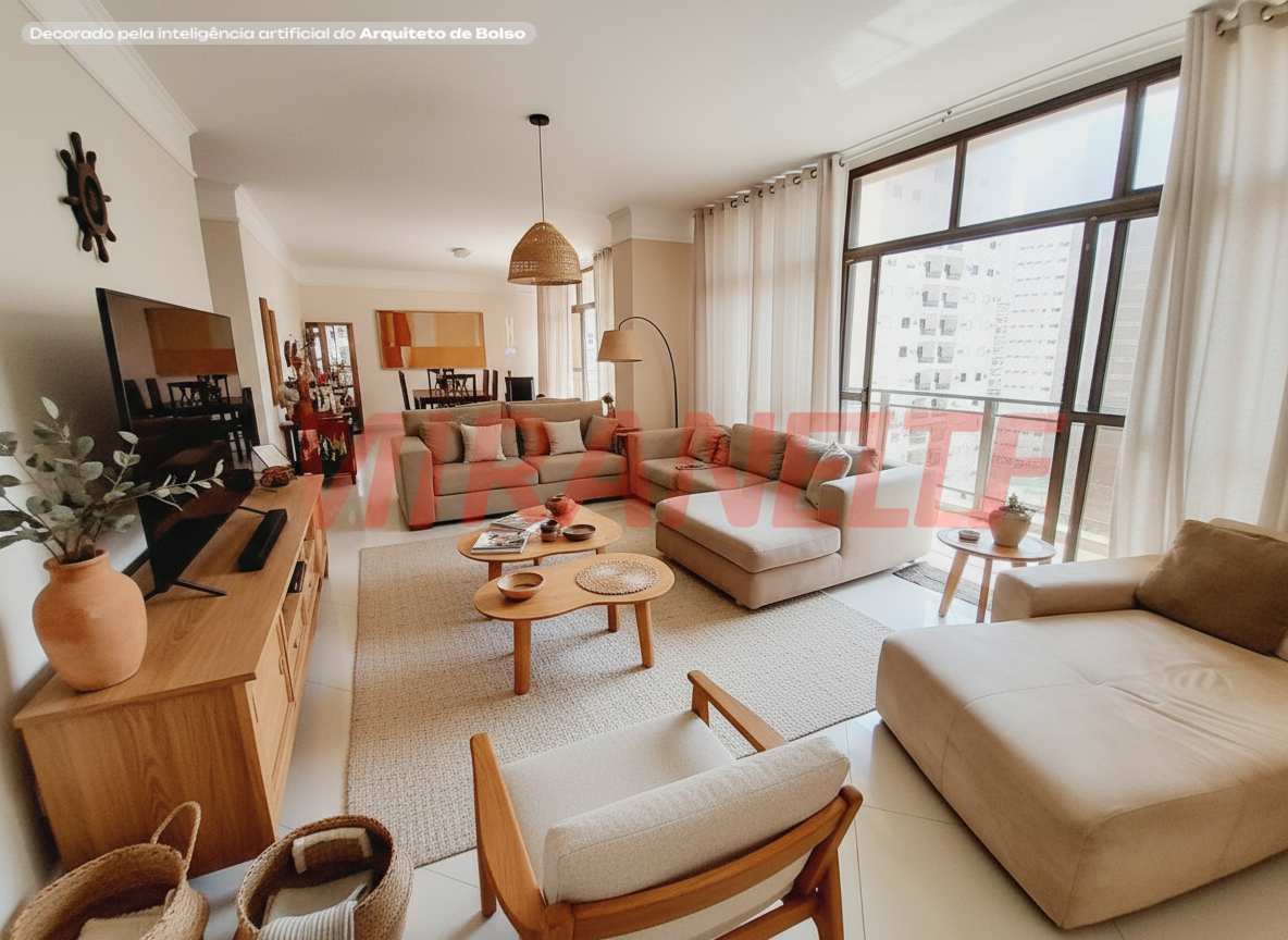 Apartamento de 166m² com 3 quartos em Pitangueiras