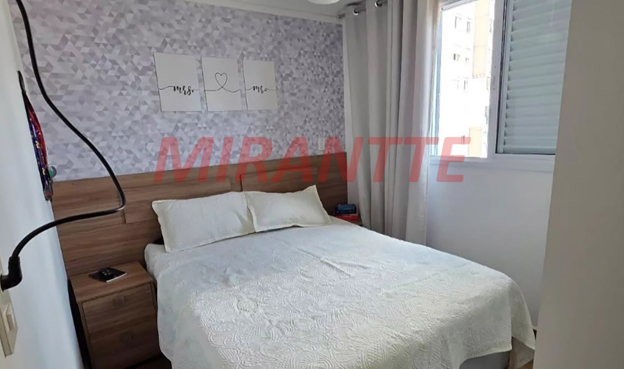 Apartamento de 49m² com 2 quartos em Vila Mazzei