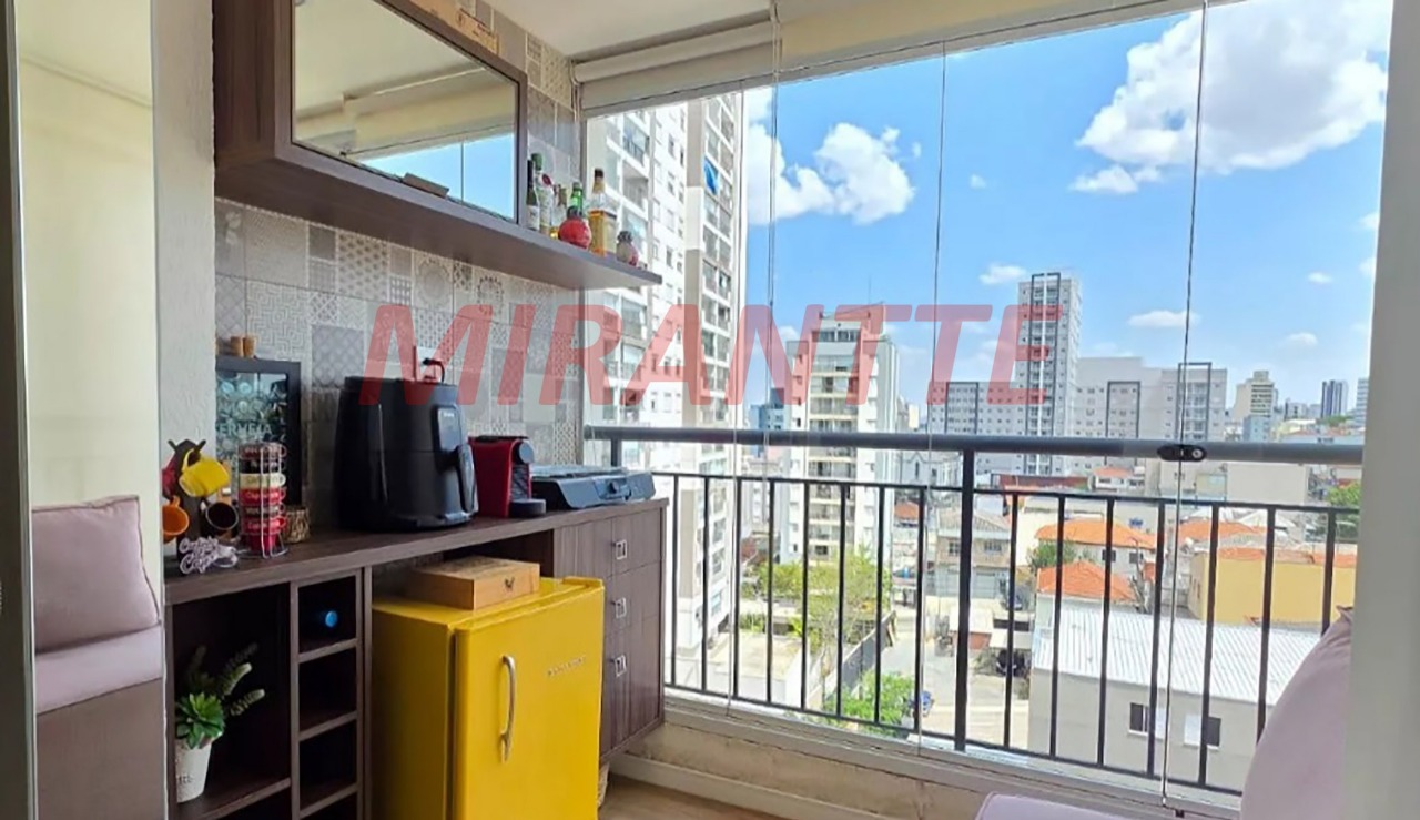 Apartamento de 49m² com 2 quartos em Vila Mazzei