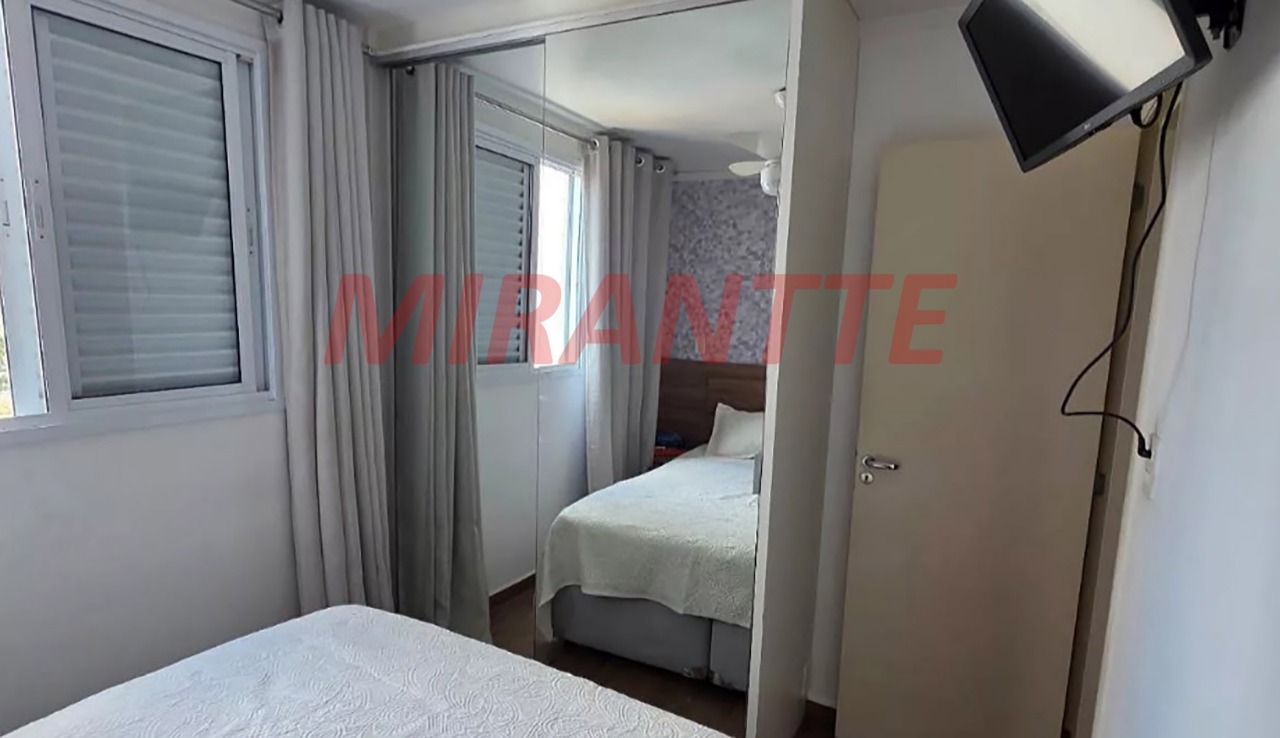 Apartamento de 49m² com 2 quartos em Vila Mazzei