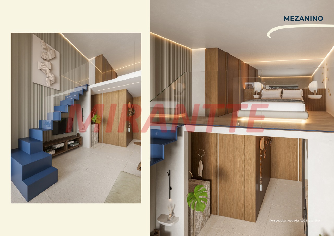 Studio de 26m² com 1 quartos em Santana