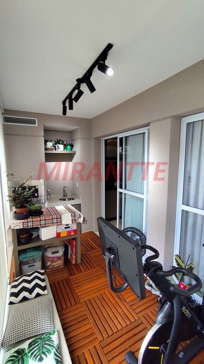 Apartamento de 78m² com 2 quartos em Santana