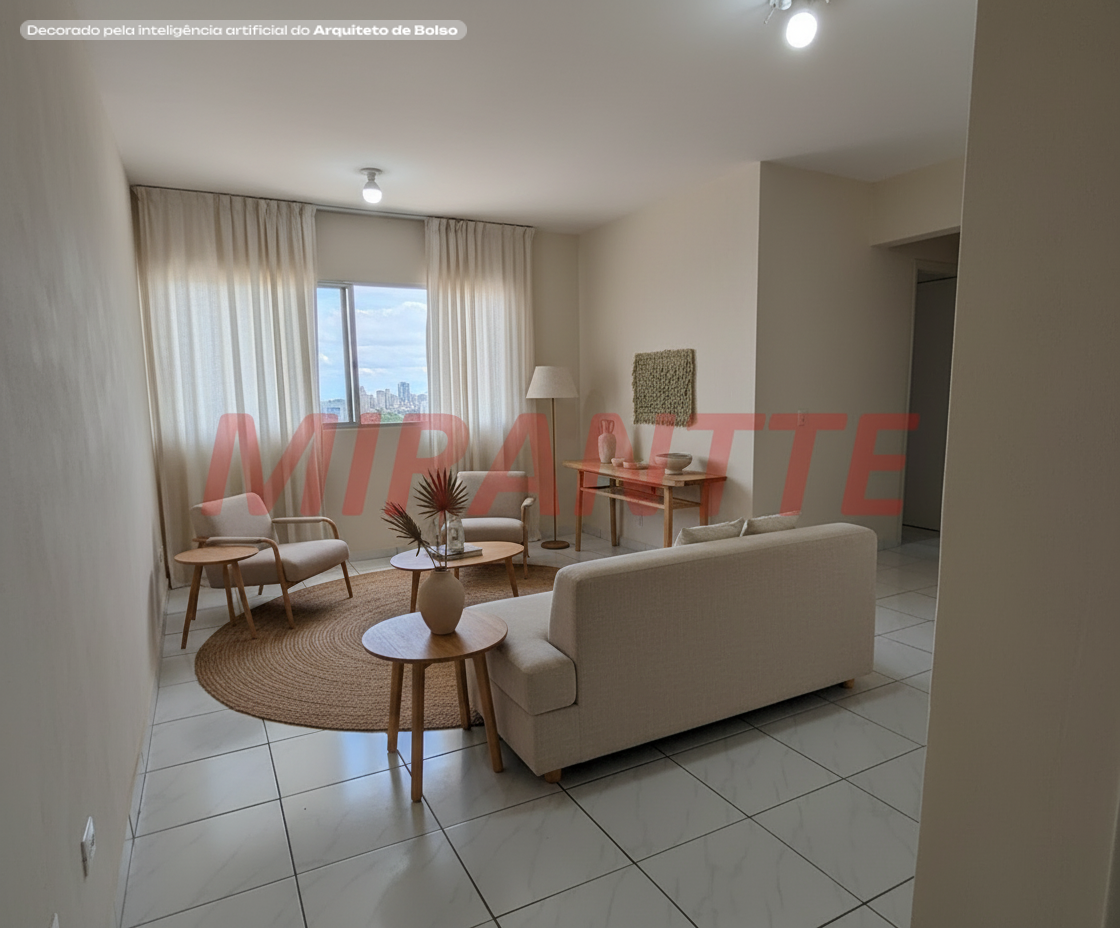 Apartamento de 72m² com 3 quartos em Vila Nova Mazzei