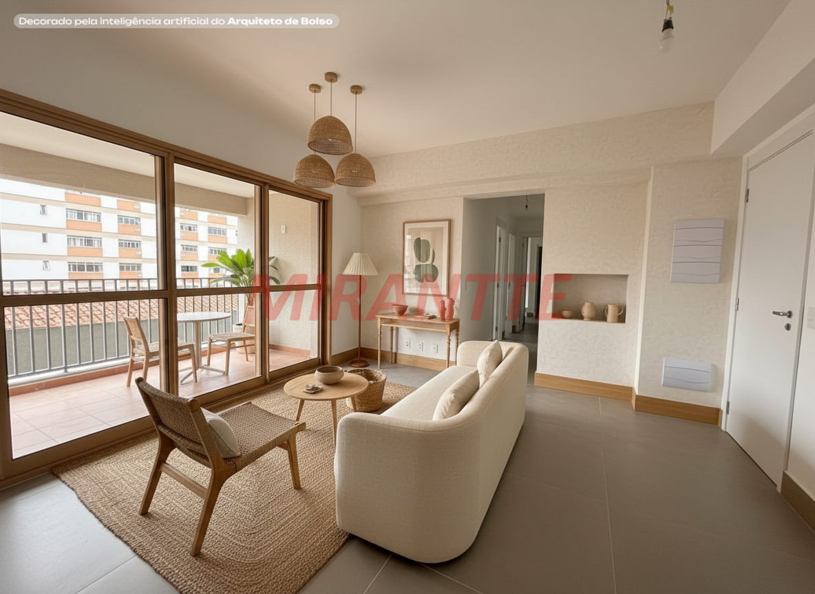 Apartamento de 96m² com 3 quartos em Santana