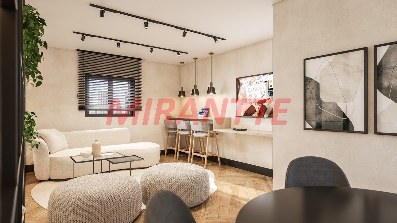 Apartamento de 47m² com 2 quartos em Água Fria