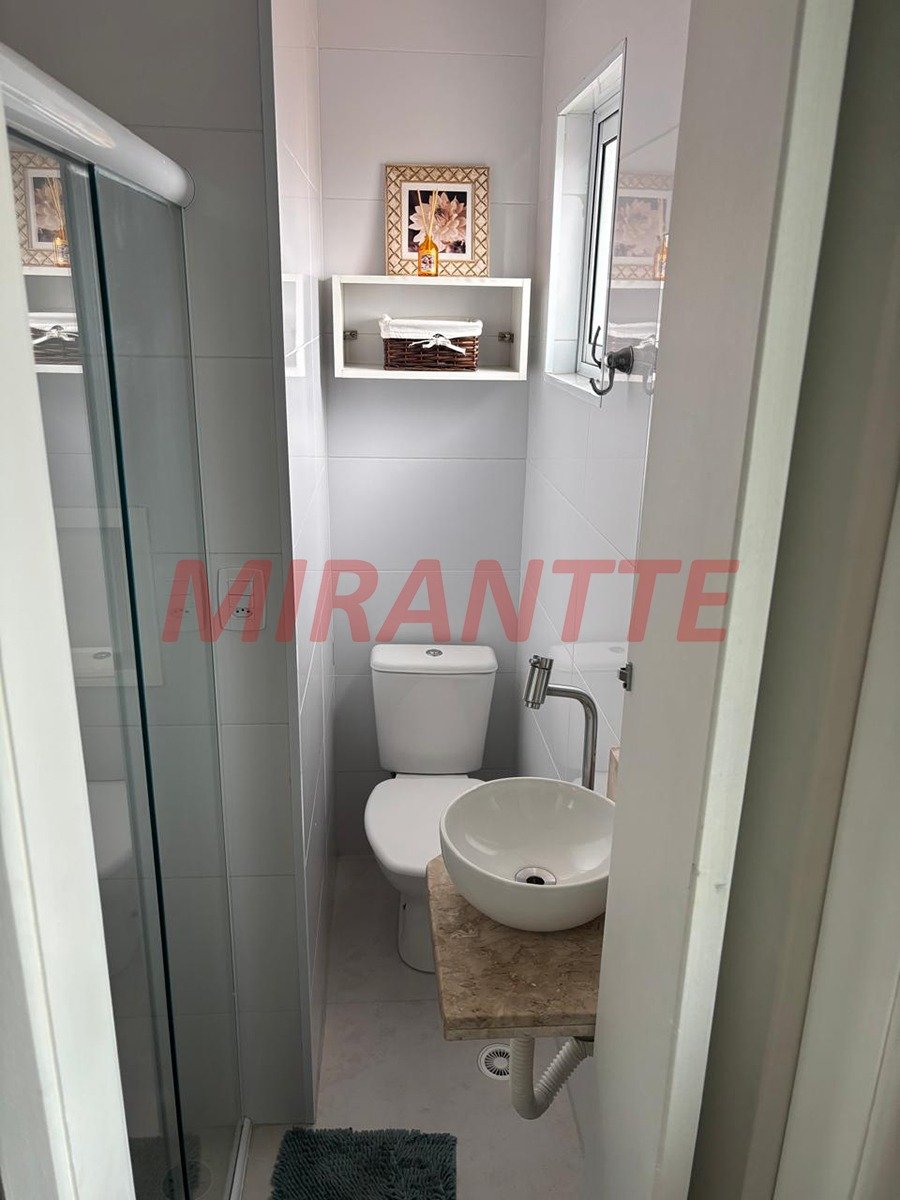 Cond. fechado de 50m² com 2 quartos em Vila Mazzei