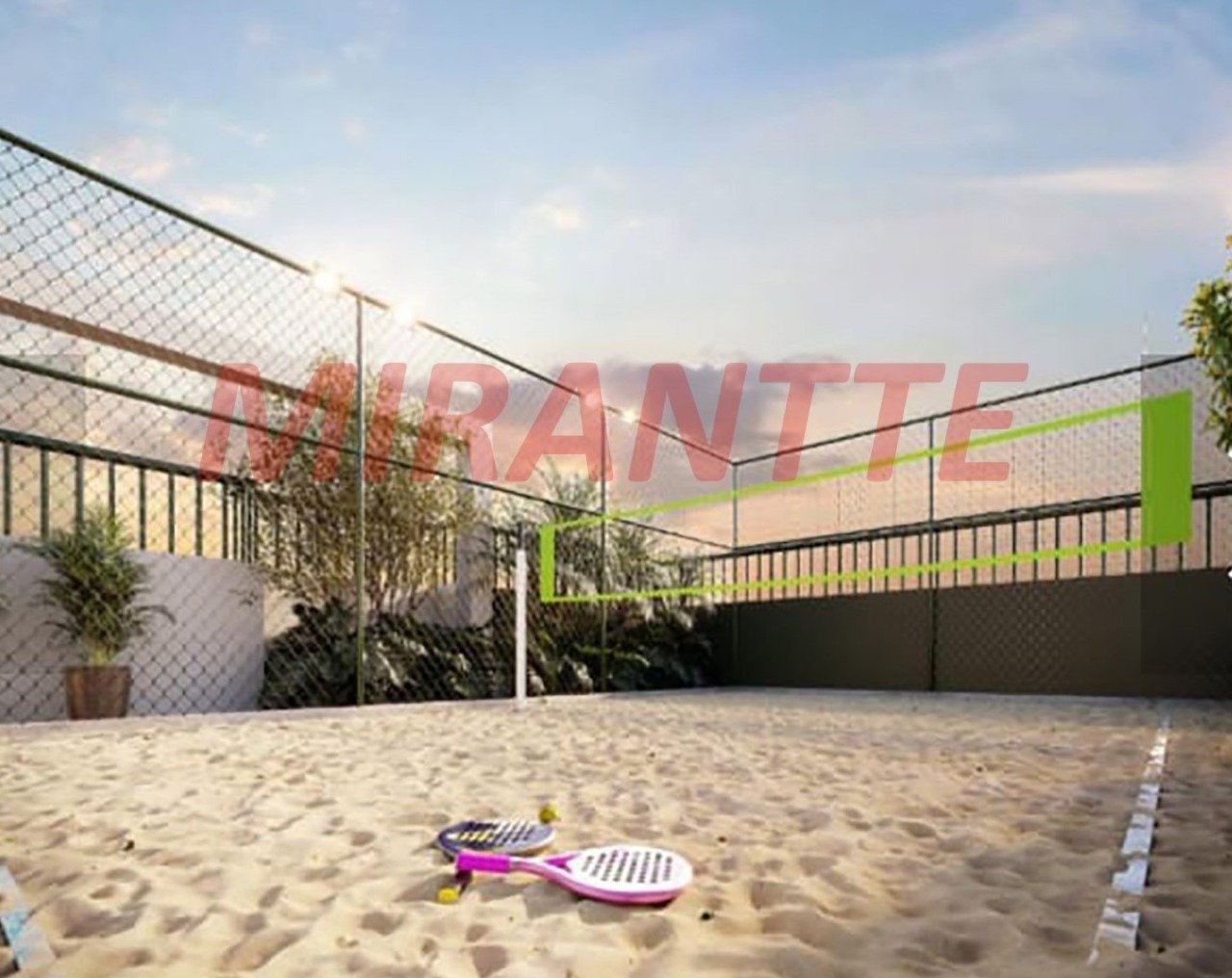 Apartamento de 43m² com 2 quartos em Parada Inglesa