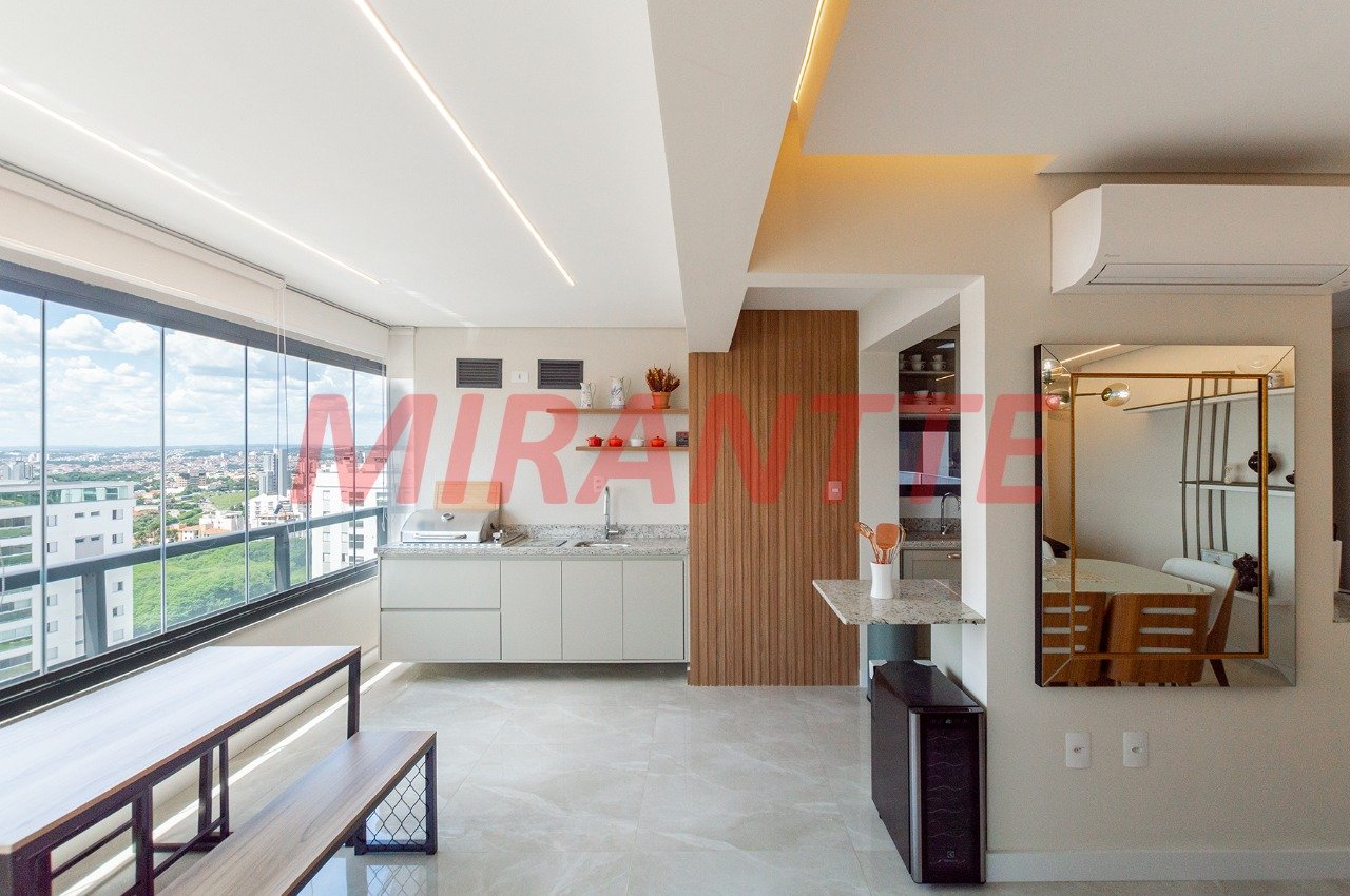 Apartamento de 131m² com 2 quartos em Parque Campolim