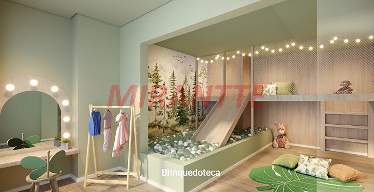 Apartamento de 39.9m² com 2 quartos em Vila Bruna