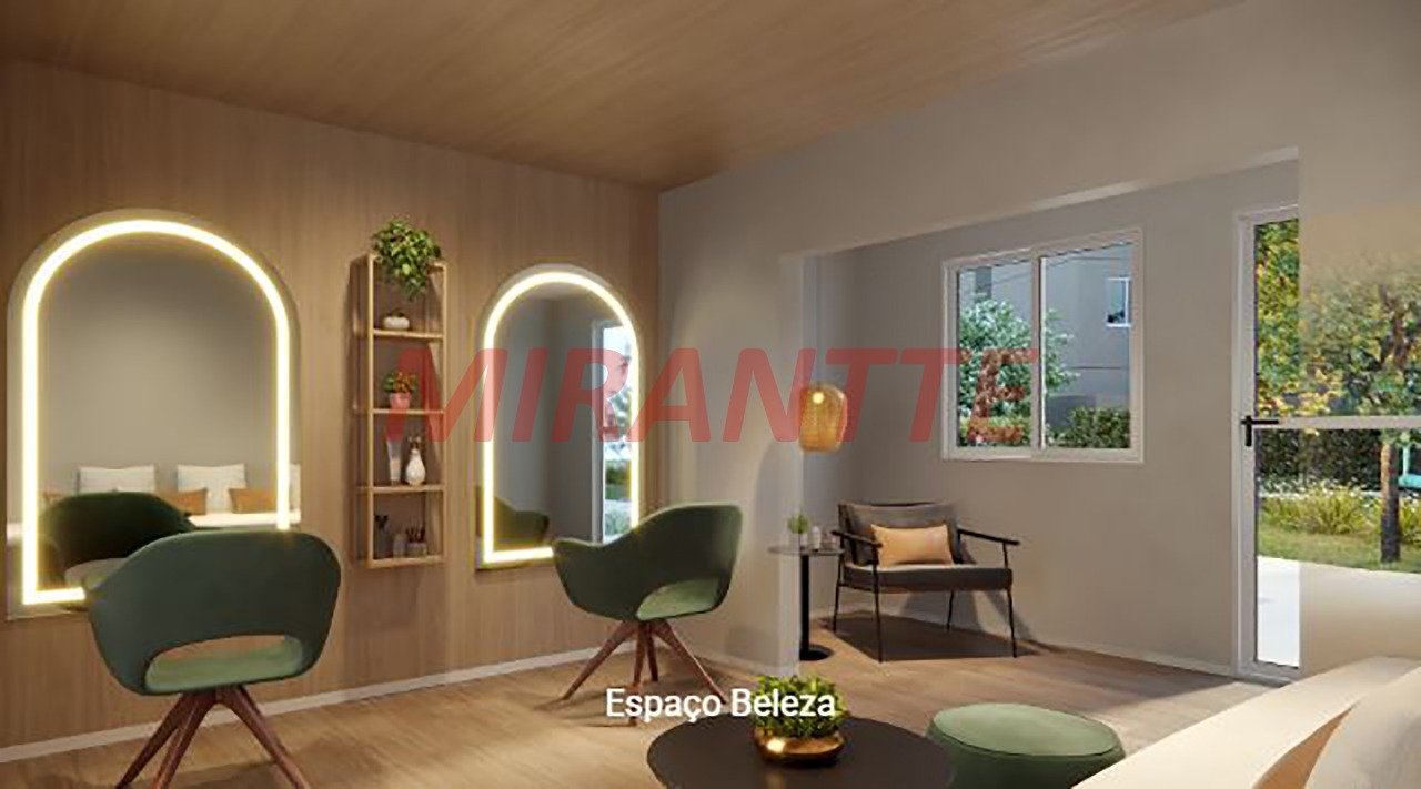 Apartamento de 39.9m² com 2 quartos em Vila Bruna