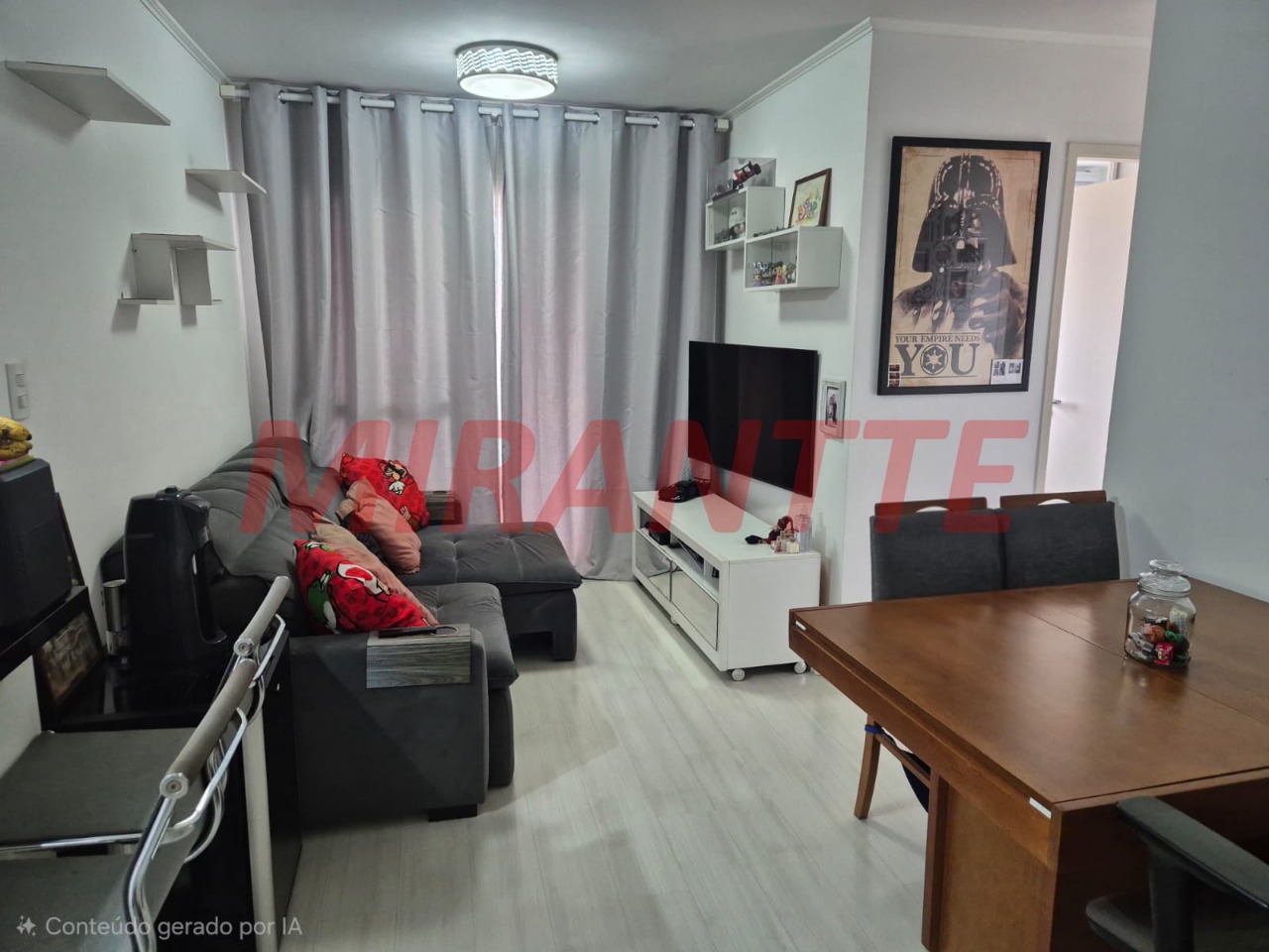 Apartamento de 50m² com 2 quartos em Vila Dom Pedro II