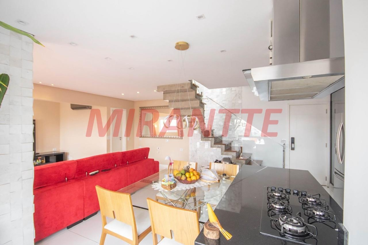 Cobertura de 120m² com 2 quartos em Vila Nova Mazzei
