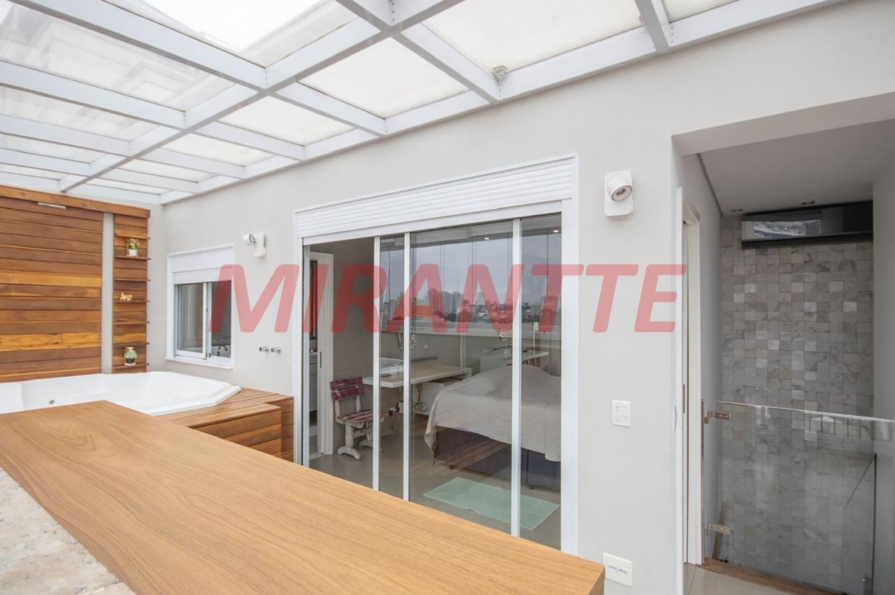 Cobertura de 120m² com 2 quartos em Vila Nova Mazzei